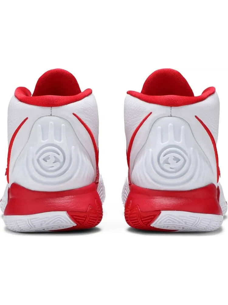 Кроссовки Nike Kyrie 6 TB EP 'White University Red' — изображение 6 из 8, красный