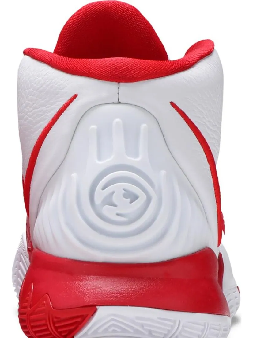 Кроссовки Nike Kyrie 6 TB EP 'White University Red' — изображение 7 из 8, красный
