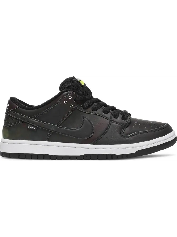Кроссовки Nike Civilist x Dunk Low Pro SB QS 'Thermography' — изображение 1 из 9, черный