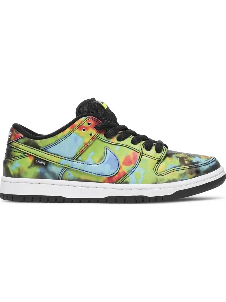 Кроссовки Nike Civilist x Dunk Low Pro SB QS 'Thermography' — изображение 9 из 9, черный