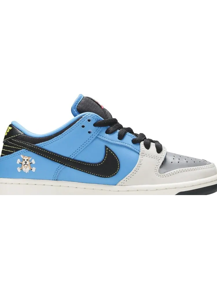 Кроссовки Nike Instant Skateboards x Dunk Low Pro SB QS — изображение 2 из 8, синий