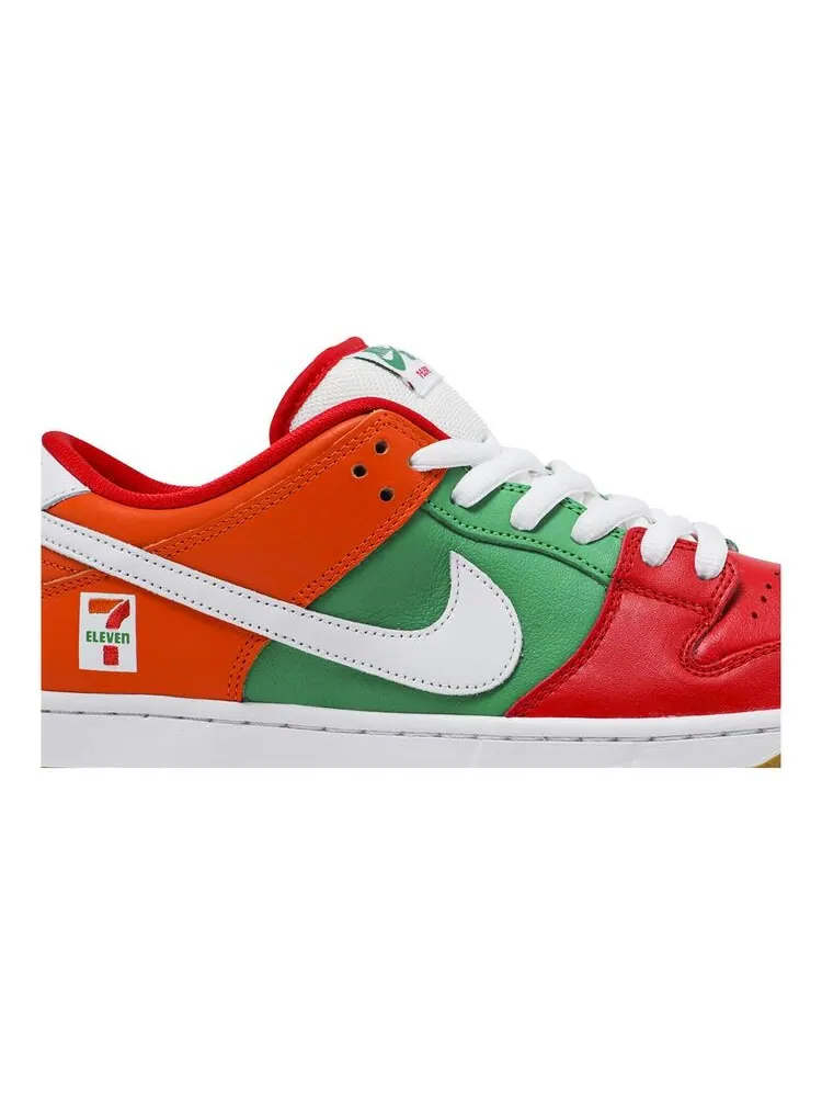 Кроссовки Nike 7-Eleven x Dunk Low SB — изображение 2 из 6, оранжевый
