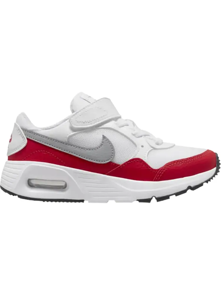 Кроссовки Nike Air Max SC PS 'White Grey University Red' — изображение 1 из 1, белый