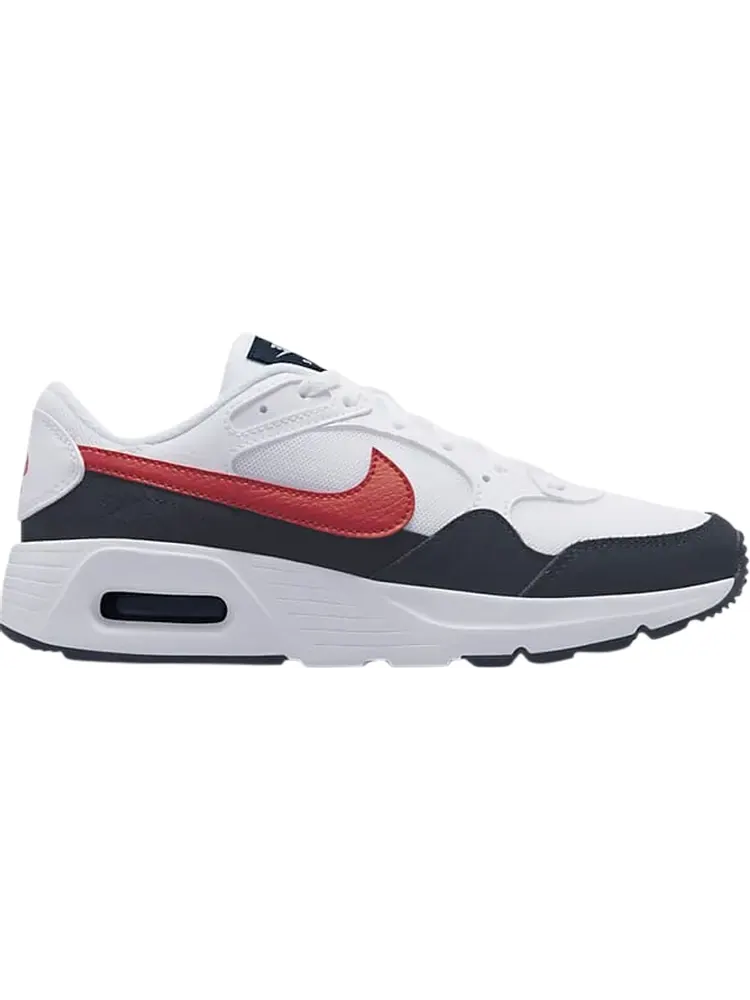 Кроссовки Nike Air Max SC GS 'Obsidian University Red' — изображение 1 из 1, белый
