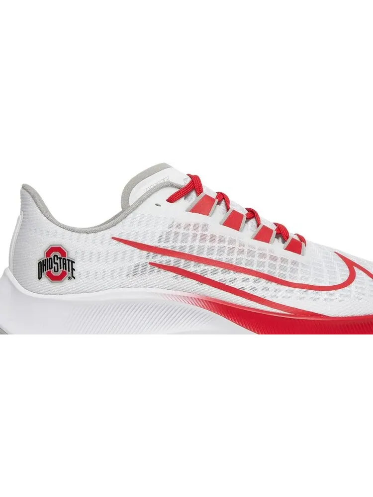 Кроссовки Nike Air Zoom Pegasus 37 'Ohio State' — изображение 2 из 8, белый