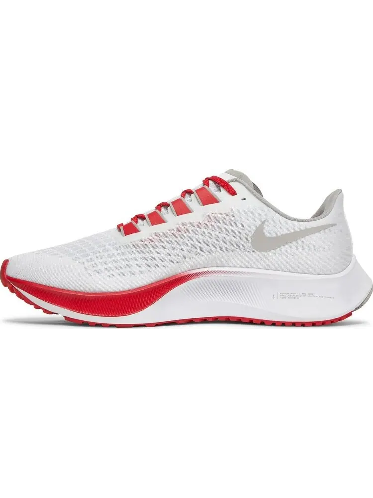 Кроссовки Nike Air Zoom Pegasus 37 'Ohio State' — изображение 3 из 8, белый
