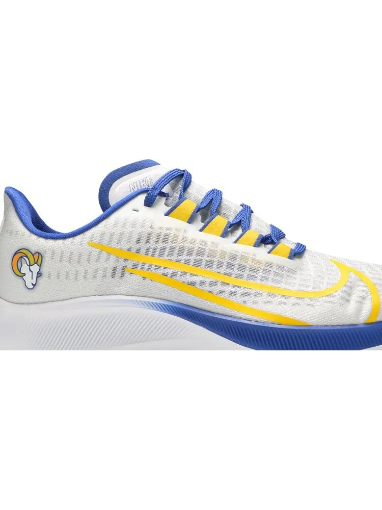 Кроссовки Nike Air Zoom Pegasus 37 'Los Angeles Rams' — изображение 2 из 8, белый