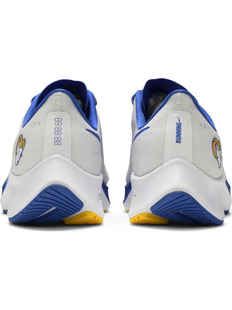 Кроссовки Nike Air Zoom Pegasus 37 'Los Angeles Rams' — изображение 6 из 8, белый