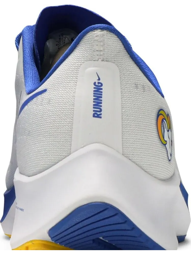 Кроссовки Nike Air Zoom Pegasus 37 'Los Angeles Rams' — изображение 7 из 8, белый