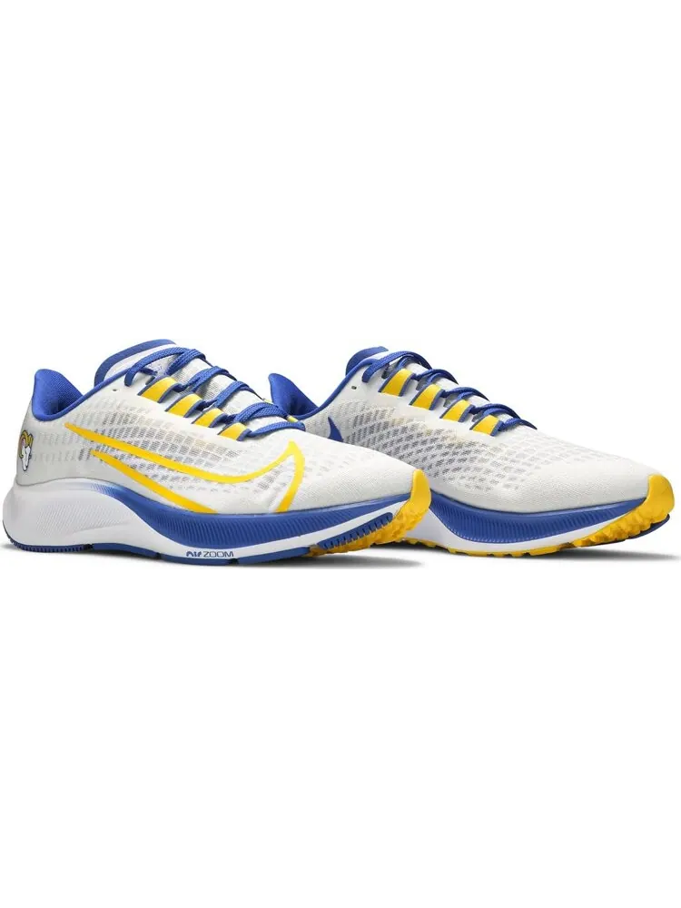 Кроссовки Nike Air Zoom Pegasus 37 'Los Angeles Rams' — изображение 8 из 8, белый