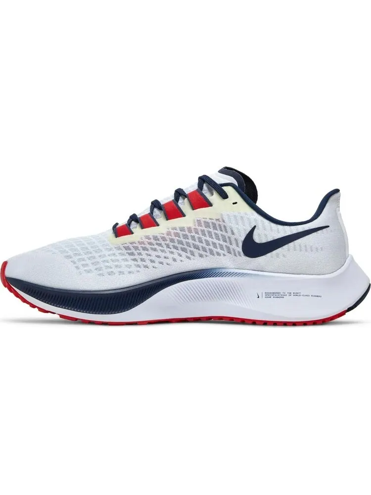 Кроссовки Nike Air Zoom Pegasus 37 'New England Patriots' — изображение 3 из 8, белый