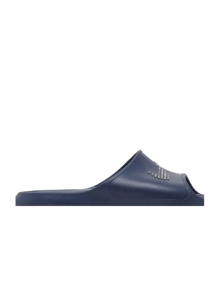 Шлепанцы Victori One Slide 'Polka Swoosh - Midnight Navy' — изображение 2 из 8, темно-синий