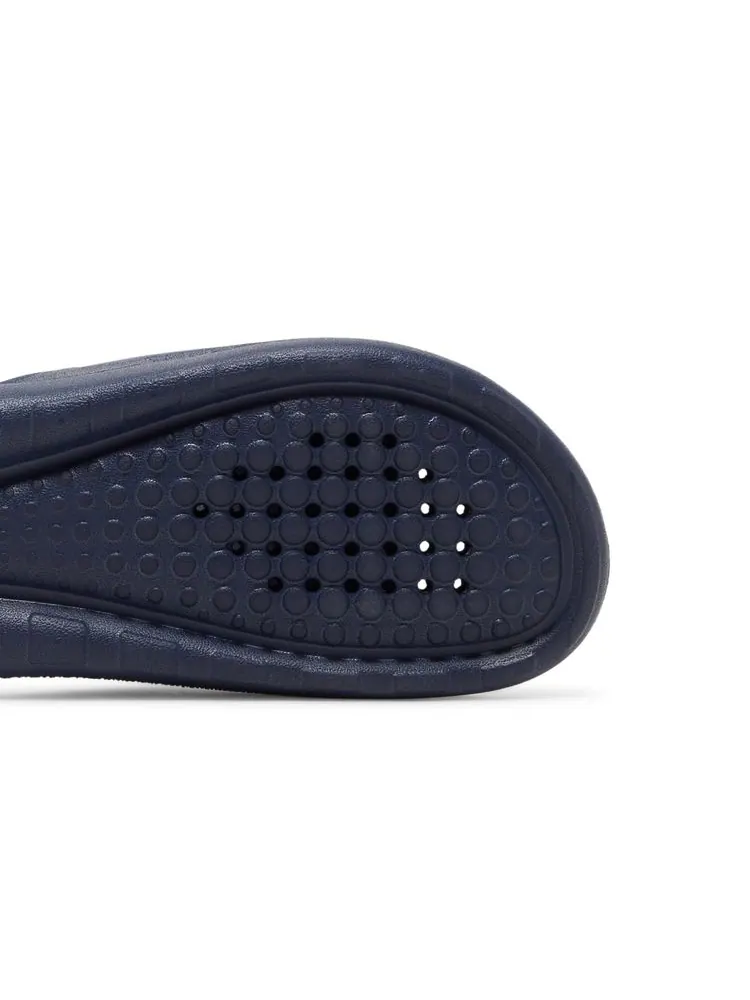 Шлепанцы Victori One Slide 'Polka Swoosh - Midnight Navy' — изображение 5 из 8, темно-синий