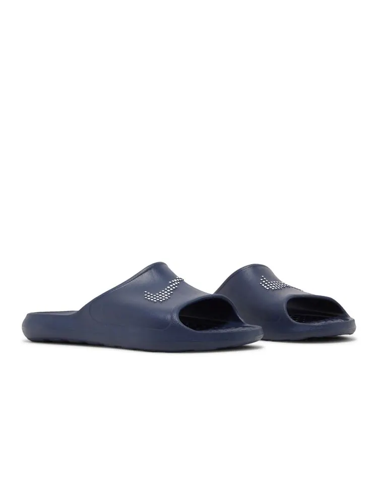 Шлепанцы Victori One Slide 'Polka Swoosh - Midnight Navy' — изображение 8 из 8, темно-синий