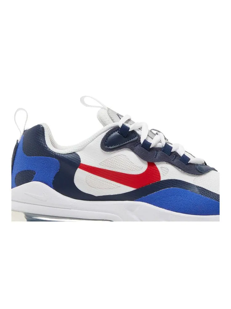 Кроссовки Nike Air Max 270 React GS 'White Midnight Navy Red' — изображение 3 из 9
