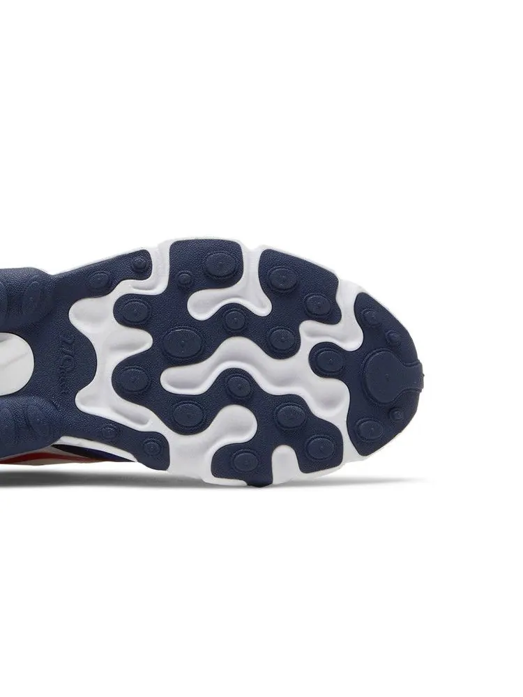 Кроссовки Nike Air Max 270 React GS 'White Midnight Navy Red' — изображение 6 из 9