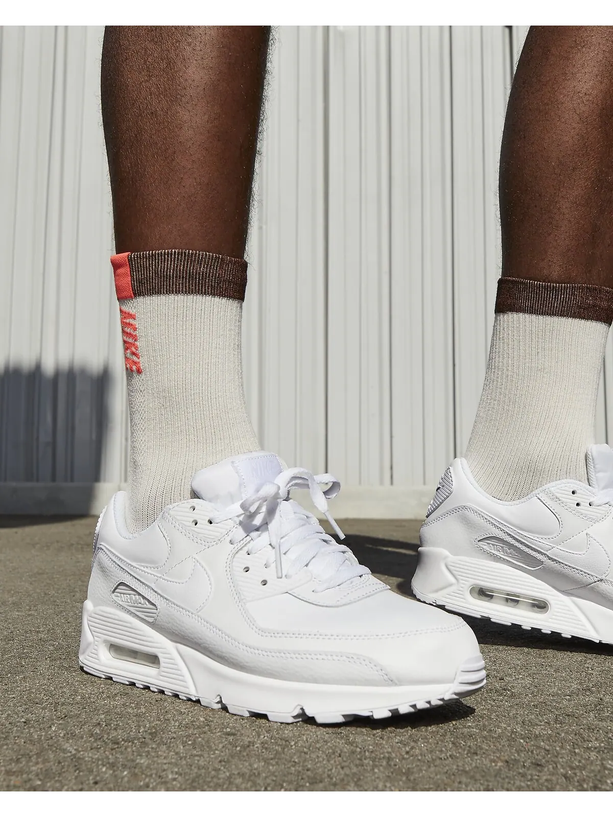 Кроссовки Nike Air Max 90 LTR — изображение 9 из 10, белый
