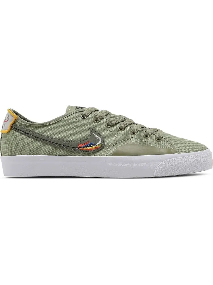 Кроссовки Nike Daan Van Der Linden x Blazer Court SB 'Dusty Olive' — изображение 1 из 8, зеленый