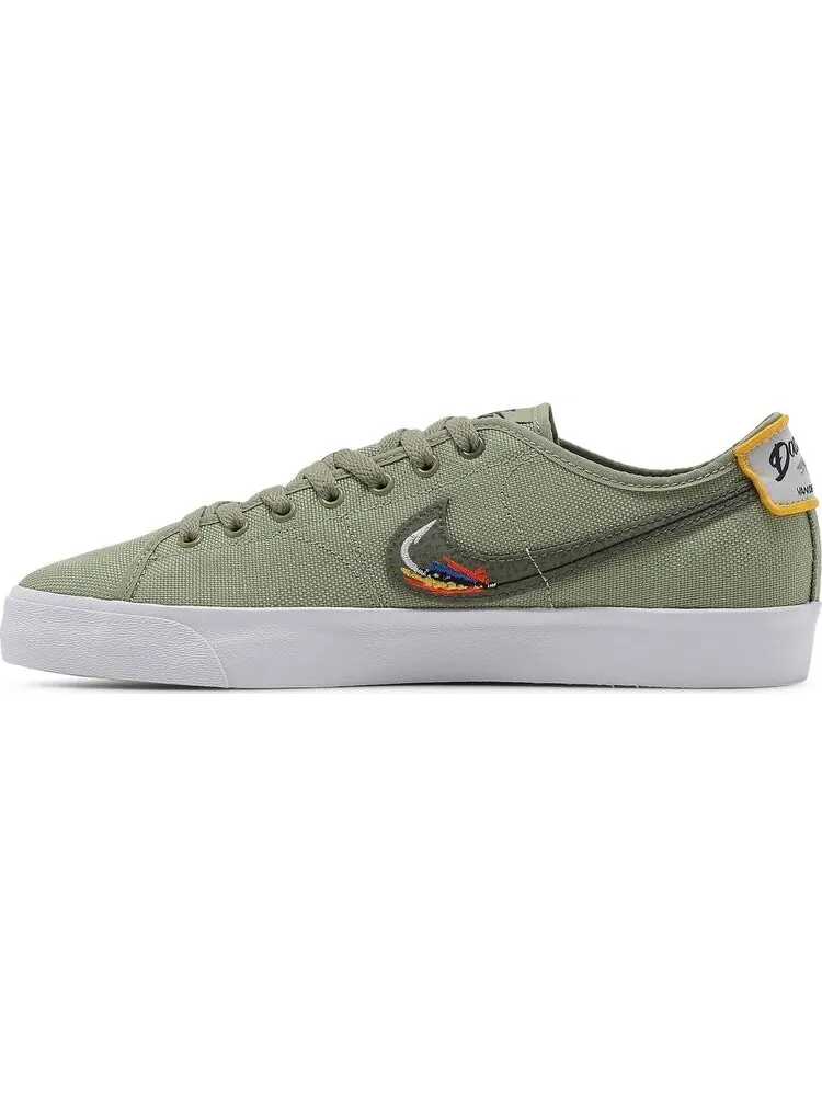 Кроссовки Nike Daan Van Der Linden x Blazer Court SB 'Dusty Olive' — изображение 3 из 8, зеленый