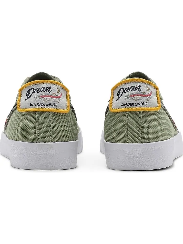 Кроссовки Nike Daan Van Der Linden x Blazer Court SB 'Dusty Olive' — изображение 6 из 8, зеленый