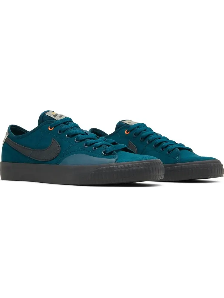 Кроссовки Nike Daan Van Der Linden x Blazer Court SB 'Midnight Turquoise' — изображение 8 из 8, зеленый