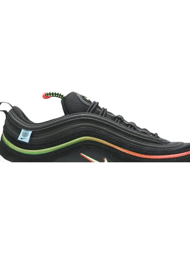 Кроссовки Nike Air Max 97 'Worldwide Pack - Black' — изображение 2 из 8, черный