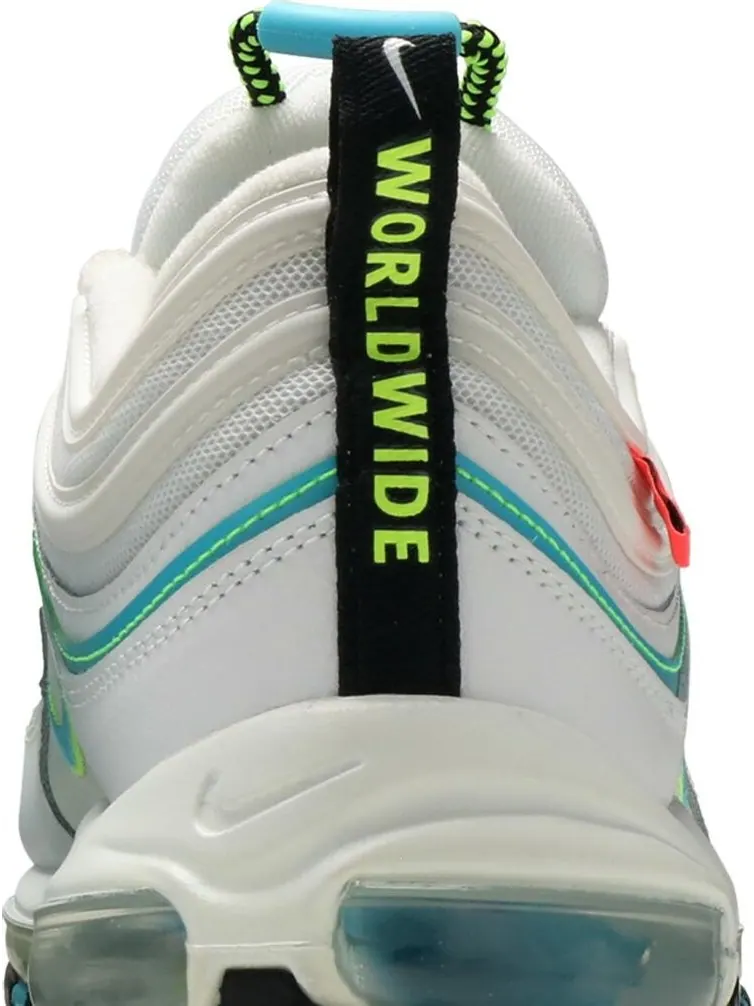 Кроссовки Nike Air Max 97 'Worldwide Pack - White' — изображение 7 из 8, белый