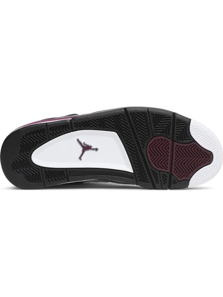 Кроссовки Paris Saint-Germain x Air Jordan 4 Retro Bordeaux — изображение 4 из 8, серый