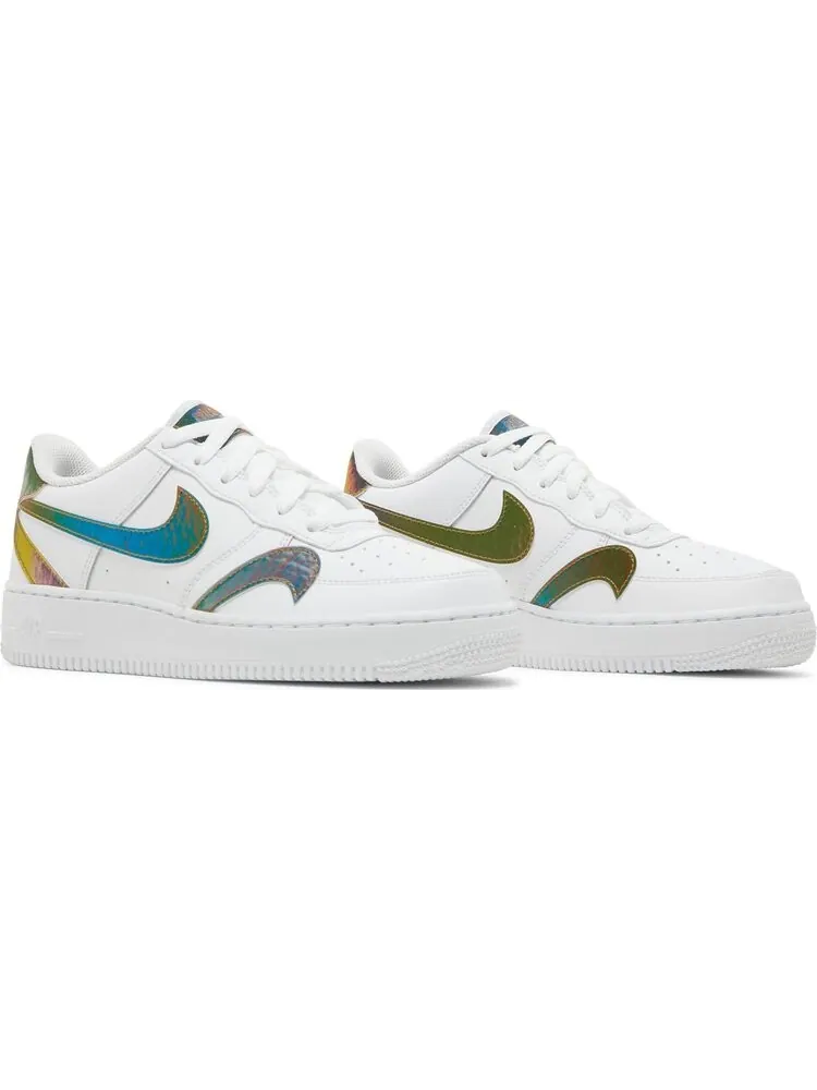 Кроссовки Air Force 1 LV8 2 GS Misplaced Swooshes - White Multi — изображение 8 из 8, белый