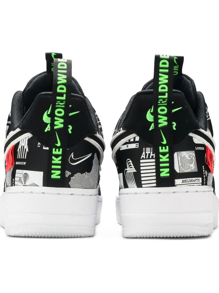 Кроссовки Nike Air Force 1 '07 LX 'Worldwide Pack - Black' — изображение 6 из 8, черный