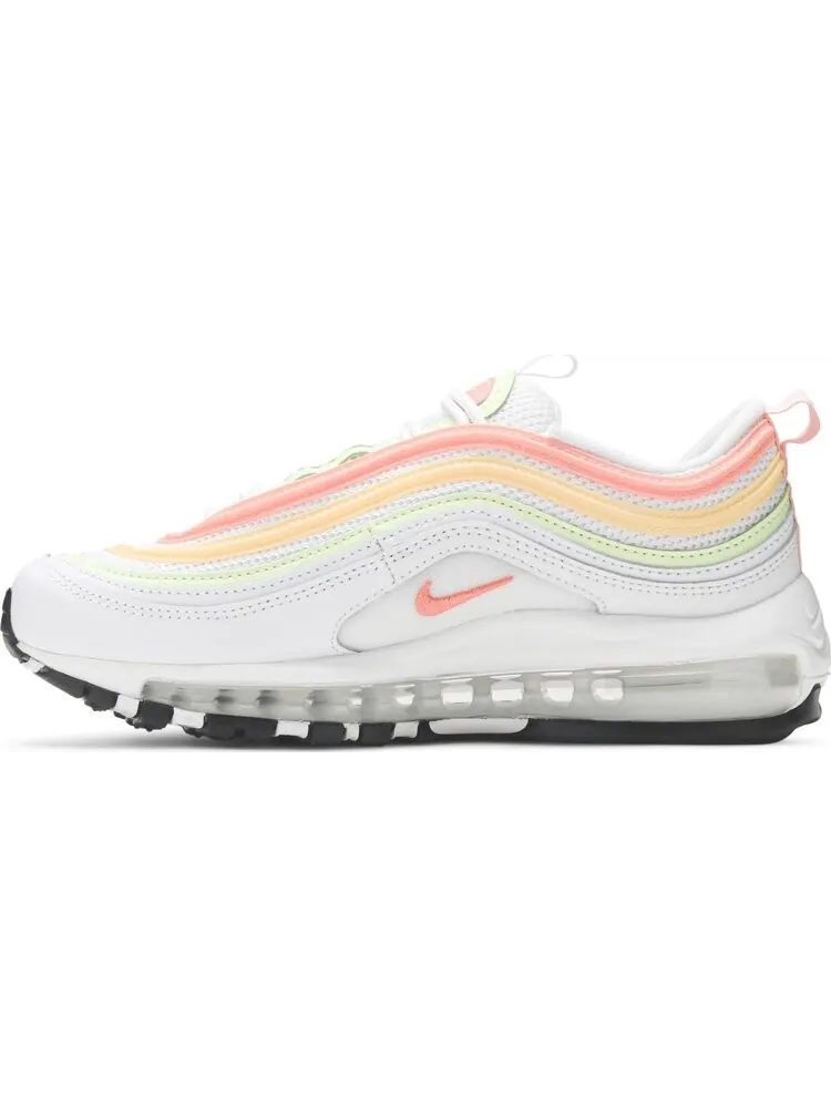 Кроссовки Nike Wmns Air Max 97 Essential 'White Melon Mint Volt' — изображение 3 из 8, белый