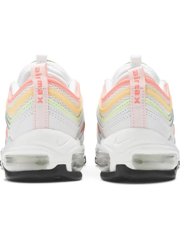 Кроссовки Nike Wmns Air Max 97 Essential 'White Melon Mint Volt' — изображение 6 из 8, белый