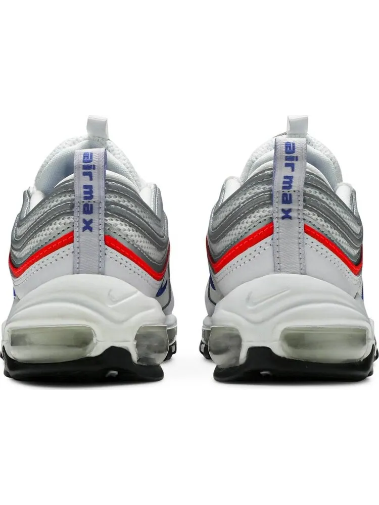 Кроссовки Nike Wmns Air Max 97 Essential 'Flash Crimson Silver' — изображение 6 из 8, белый