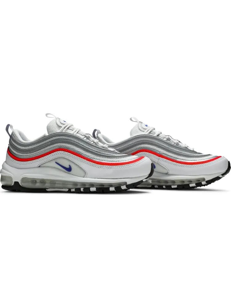 Кроссовки Nike Wmns Air Max 97 Essential 'Flash Crimson Silver' — изображение 8 из 8, белый