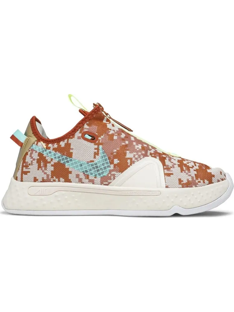 Кроссовки Nike NBA 2K20 x PG 4 'Digi-Camo' Gamer Exclusive — изображение 1 из 8, коричневый