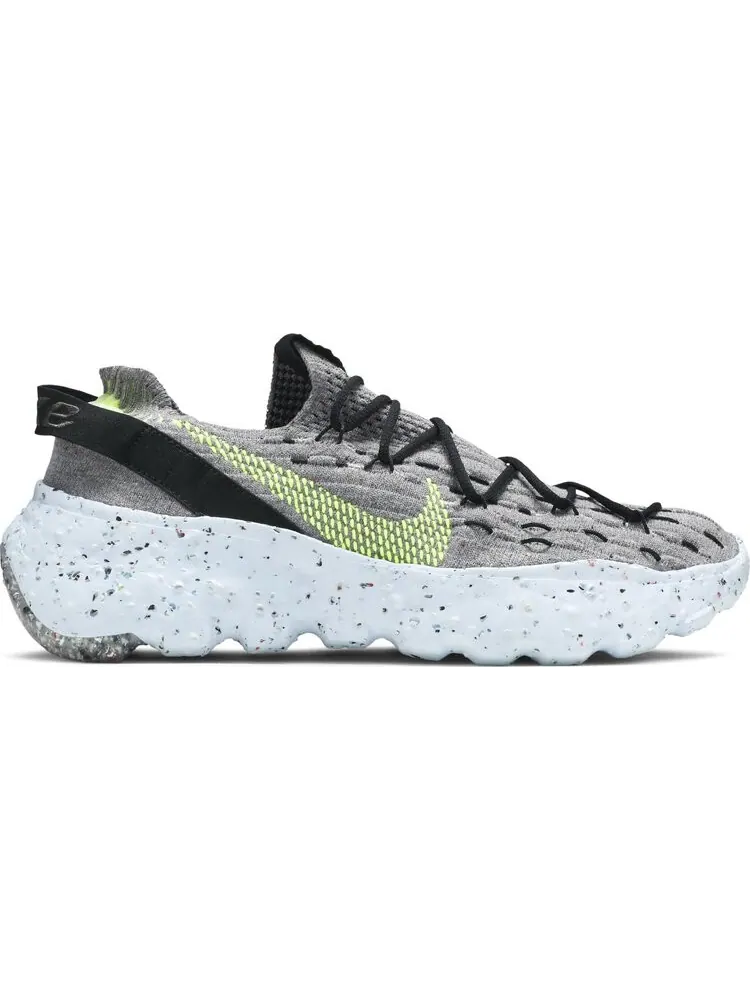 Кроссовки Nike Space Hippie 04 'Grey Volt' — изображение 1 из 8, серый