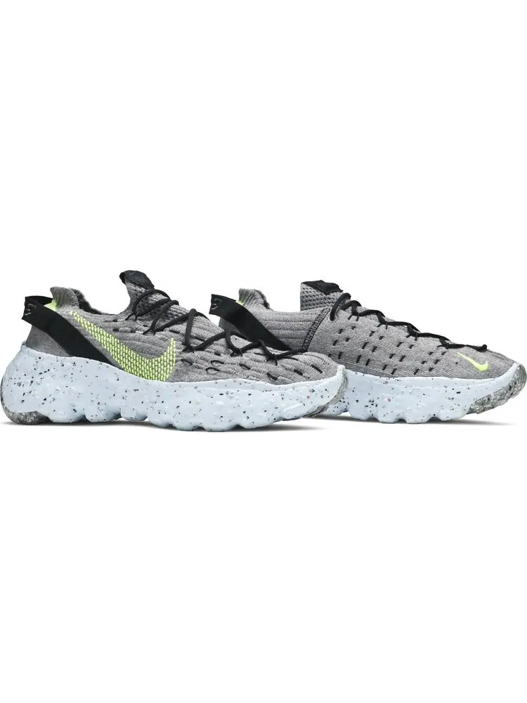 Кроссовки Nike Space Hippie 04 'Grey Volt' — изображение 8 из 8, серый