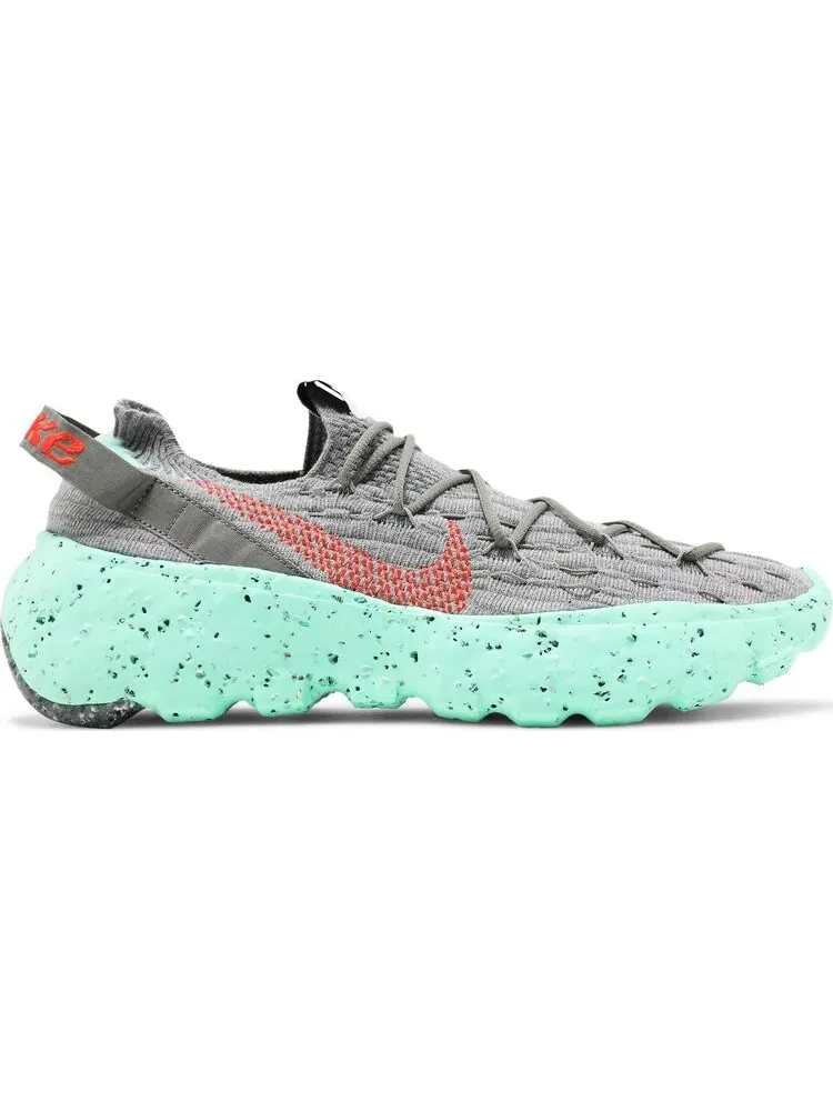 Кроссовки Nike Space Hippie 04 'Green Glow' — изображение 1 из 8, зеленый