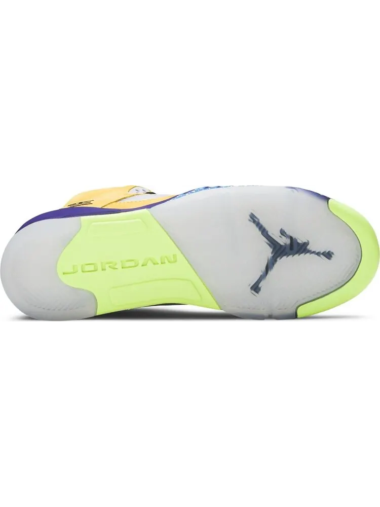 Кроссовки Air Jordan 5 Retro SE GS What The — изображение 4 из 8, мульти