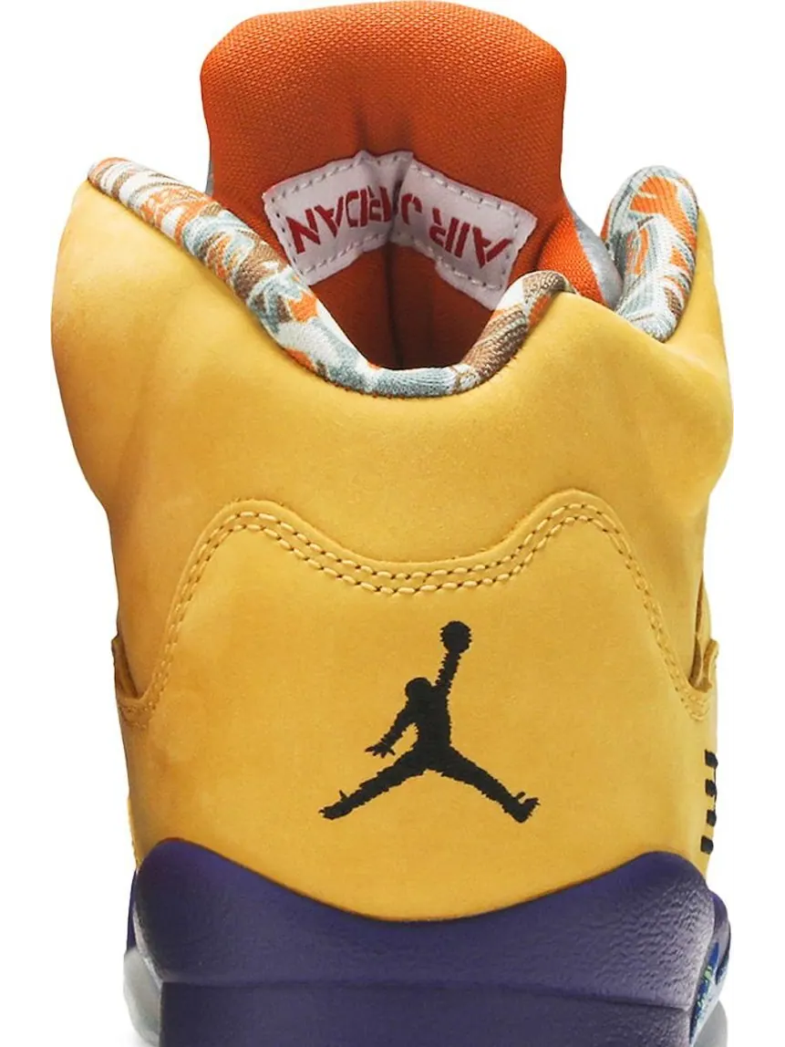 Кроссовки Air Jordan 5 Retro SE GS What The — изображение 7 из 8, мульти
