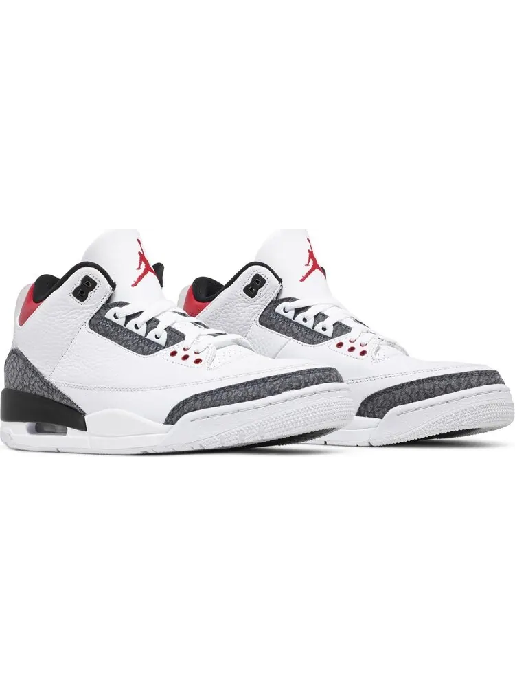 Кроссовки Air Jordan 3 SE-T Fire Red Japan Exclusive — изображение 8 из 8, белый