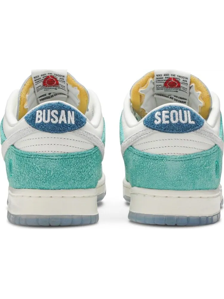 Кроссовки Nike Kasina x Dunk Low 'Road Sign' — изображение 6 из 8, бирюзовый