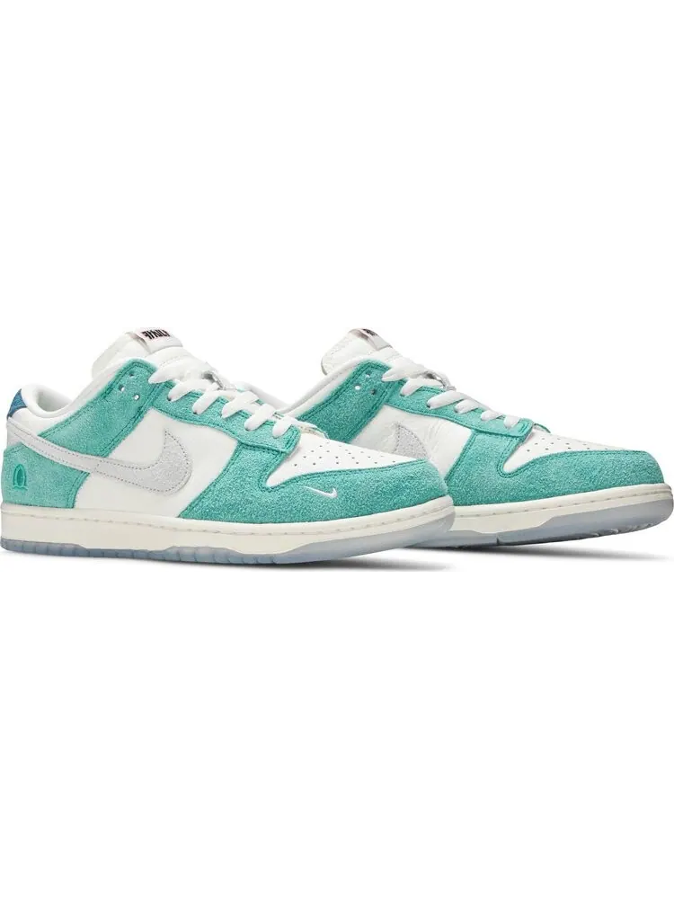 Кроссовки Nike Kasina x Dunk Low 'Road Sign' — изображение 8 из 8, бирюзовый