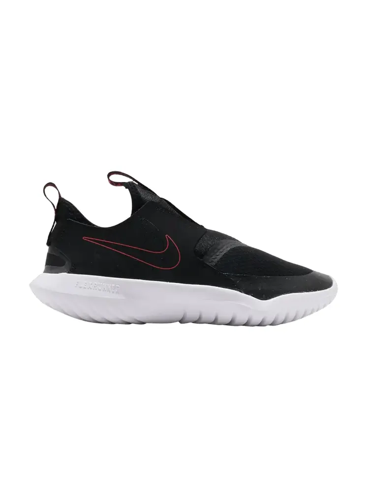 Кроссовки Nike Flex Runner SE GS 'Black Bright Crimson' — изображение 1 из 1, черный/яркий/белый