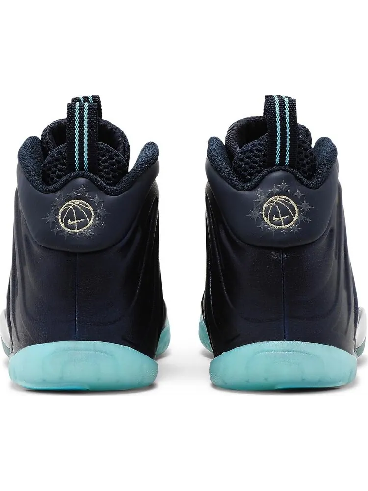 Кроссовки Nike Little Posite One GS 'Gold Stars' — изображение 6 из 8, синий