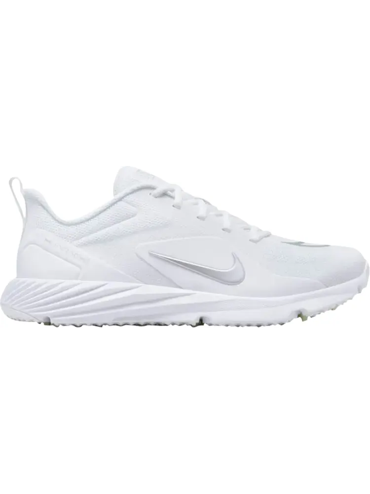 Кроссовки Nike Alpha Huarache 8 Pro TF 'White Metallic Silver' — изображение 1 из 1, белый