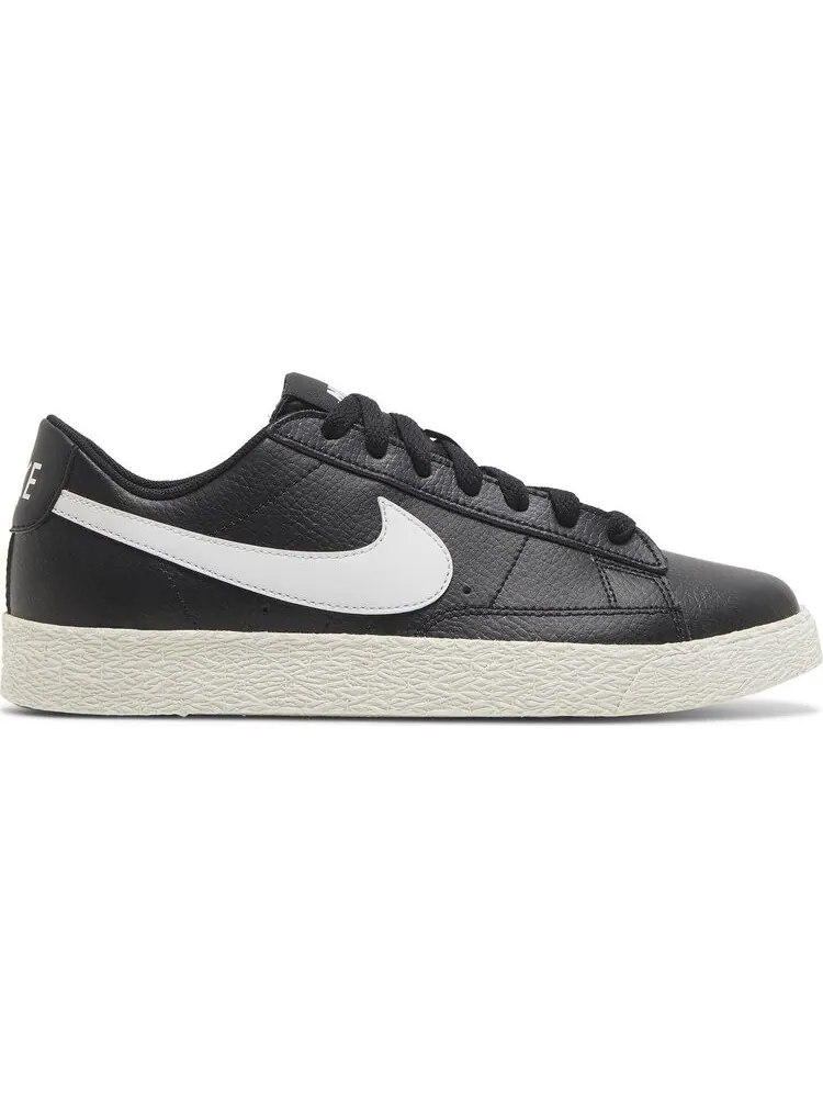 Кроссовки Nike Blazer Low GS 'Black White' — изображение 1 из 8, черный