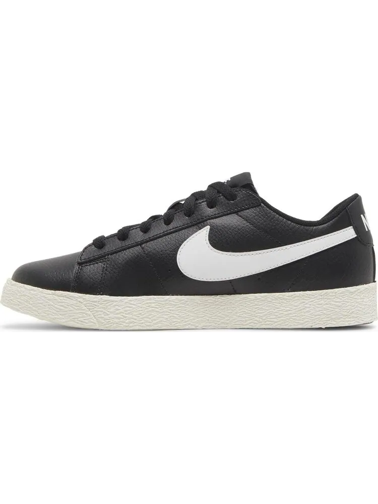Кроссовки Nike Blazer Low GS 'Black White' — изображение 3 из 8, черный