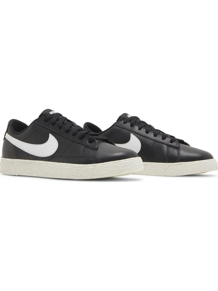 Кроссовки Nike Blazer Low GS 'Black White' — изображение 8 из 8, черный