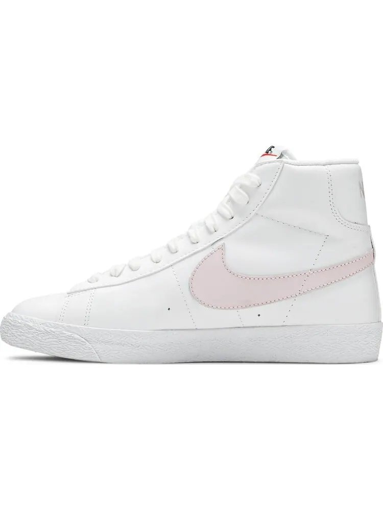 Кроссовки Nike Blazer Mid GS 'Pink Foam' — изображение 3 из 8, белый